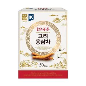 Trà Hồng Sâm Hàn Quốc, Korean Red Ginseng Tea, 50 Gói (150g) - NOKCHAWON